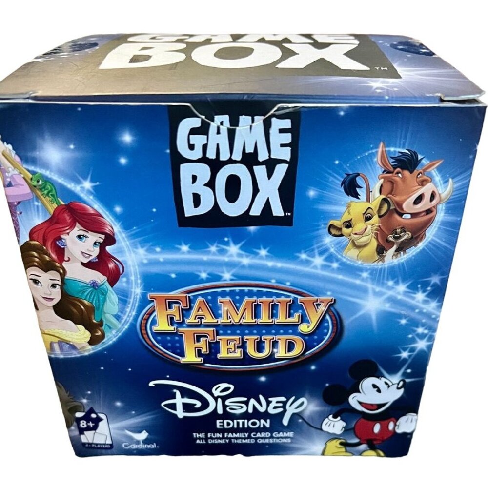 Disney Edition Family Feud Game Box Complete